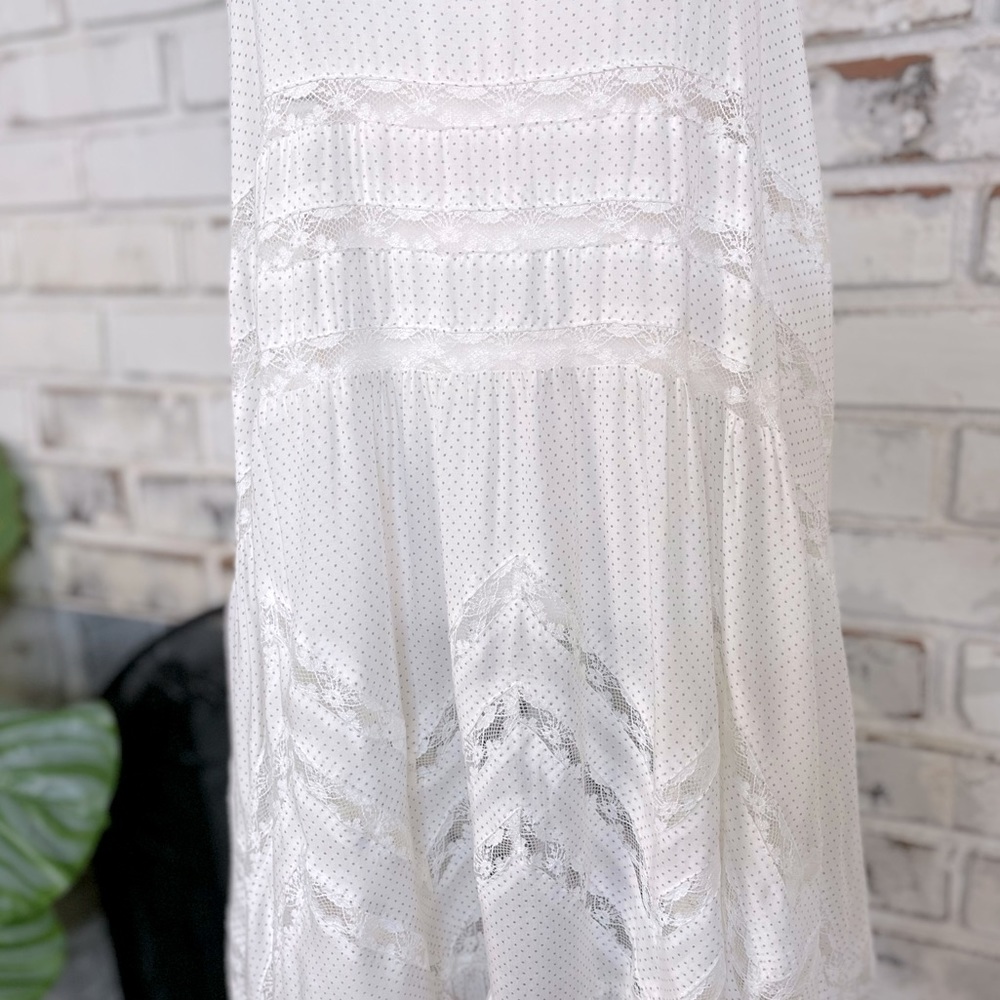 Free People White Lace Mini Dress - Picture 9 of 13